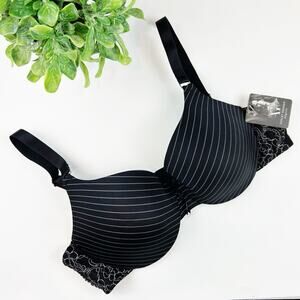 Ashley Graham Icon Contour Bra Black Size 38C